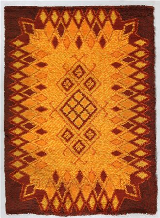 MANIFATTURA ITALIANA Tappeto anni 60/70 . -. Cm 170,00 x 240,00.