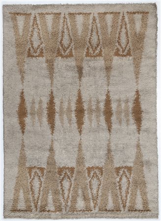 MANIFATTURA ITALIANA Tappeto in lana anni 70°. -. Cm 239,00 x 170,00.