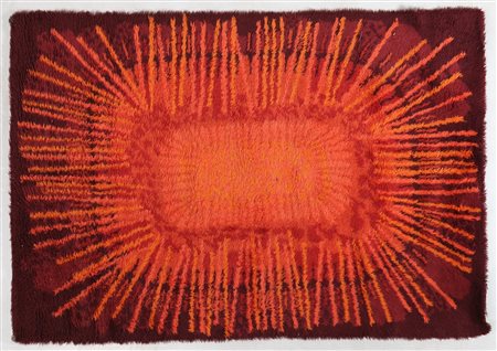 MANIFATTURA ITALIANA Tappeto anni 60/70 . -. Cm 160,00 x 230,00.