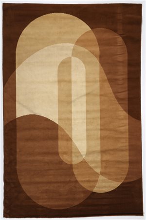 MANIFATTURA ITALIANA Tappeto in lana anni 70°. -. Cm 291,00 x 190,00.