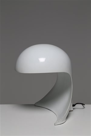 TOGNON DARIO Lampada da tavolo in metallo, mod. Dania, per Artemide. Anni...