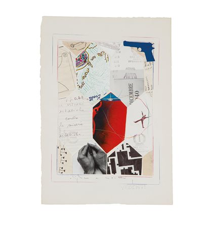 ALIGHIERO BOETTI (1940 - 1994) Visioni estatiche contro le miserie estetiche,...