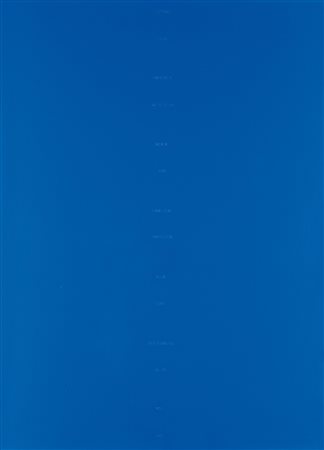 ROBERT BARRY (1936) Senza titolo, s.d acrilico e inchiostro su carta, cm...