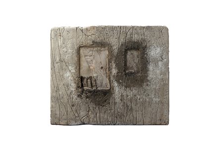 PAOLO SCHIAVOCAMPO (Palermo 1924) Finestra e balcone, 1995 cemento, ferro e...