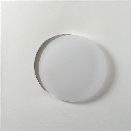 SARA CAMPESAN (1924 - 2016) Immagine circolare, 1968 Tecnica mista su tela,...