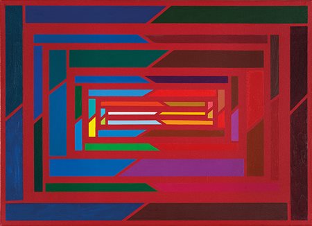 PIERO DORAZIO (1927 - 2005) Quargan, 1996 olio su tela, cm 50x70 Firmato...