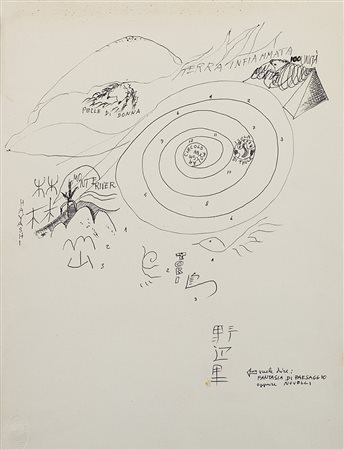 GASTONE NOVELLI (1925 - 1968) Vuol dire: fantasia di paesaggio oppure...