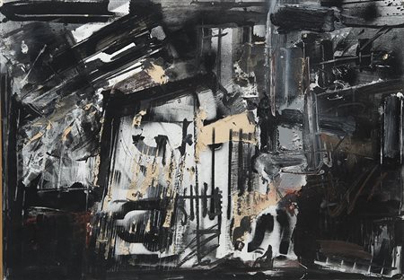 EMILIO VEDOVA (1919 - 2006) Nuovo vincente, 1978 tecnica mista, collage e...