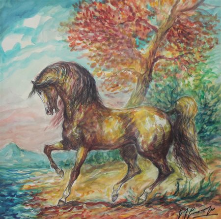 Giovan Francesco Gonzaga (Milano 1921 – Milano 2007) Senza Titolo Tecnica...