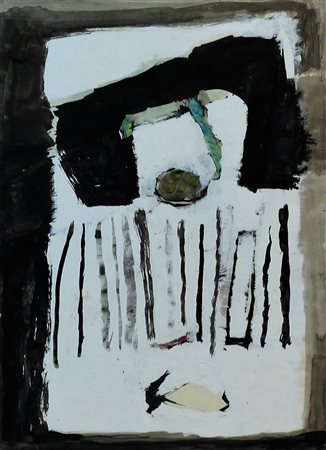 Claudio Cintoli (Imola 1935 – Roma 1978) Sarcofago Egiziano 1959 Tecnica...