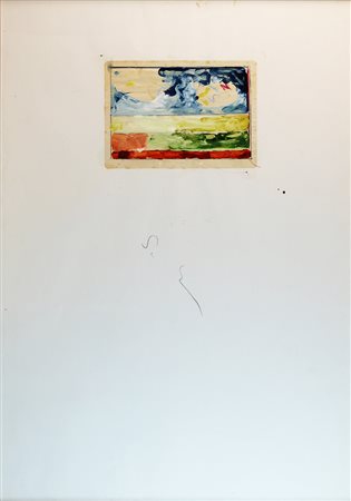 Mario Schifano (Homs 1934 – Roma 1998) Senza titolo 1979/1980 Smalto,...