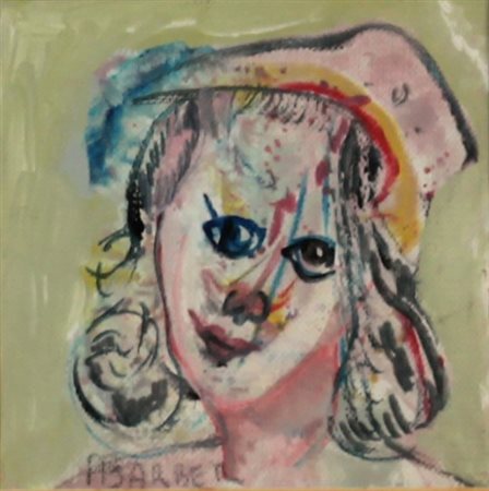 Antonio Barberi (Forte dei Marmi 1941) Senza Titolo 1997 Olio su tela dim....