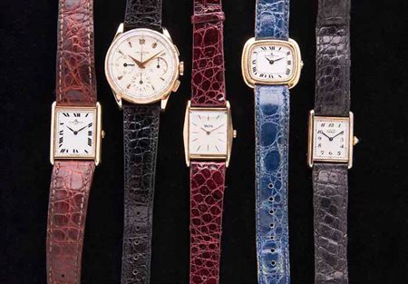 Orologio da polso per donna “must de Cartier” in argento 925 placcato oro,...