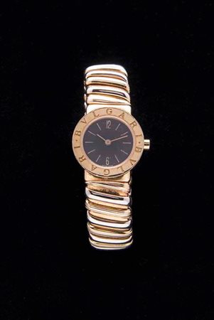 Bulgari, orologio- bracciale Bulgari- Bulgari anni ‘90 in oro giallo e...