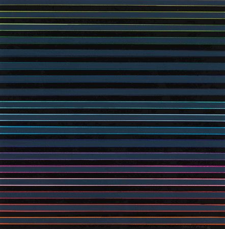 Horacio Garcia Rossi (1929), Senza titolo, 1976, tempera su cartoncino, cm...