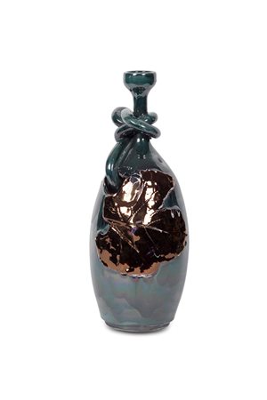 Antonio Recalcati (1938), Vaso n.366, 1990, terracotta, cm 44x17x17,...