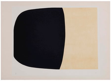 Alberto Burri (1915-1995), Bianchi e Neri I - B, 1967/1968, calcografia e...