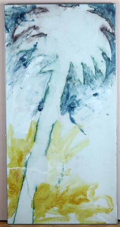 Mario Schifano (1934-1998), Senza titolo, 1976-1977, smalto su tela, cm...