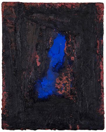 Marcello Lo Giudice (1957), Senza titolo, 2000, tecnica mista su tela, cm...