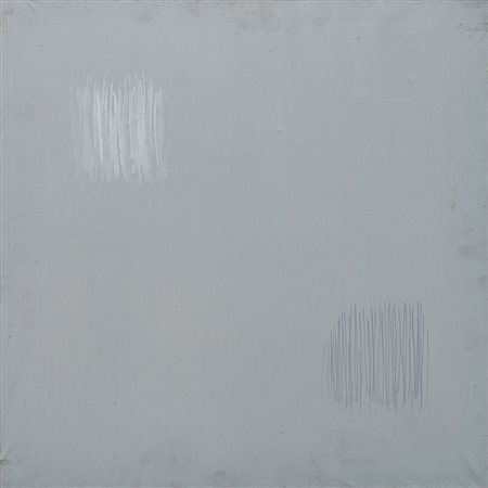 Arturo Vermi (Bergamo 1928 - Paderno d'Adda 1988)"Paesaggio" 1963olio su...