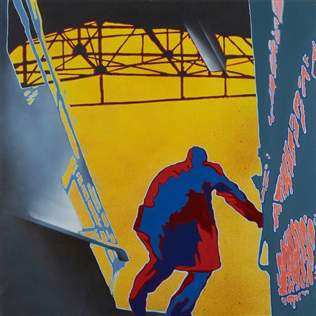 Giangiacomo Spadari (San Marino 1938 - Milano 1997)"Metropolitana"...