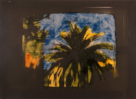 Mario Schifano (Homs 1934 - Roma 1998)"Senza titolo" 1976-79smalto su tela...