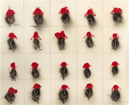 Emilio Scanavino (Genova 1922 - Milano 1986)"I nostri fiori (per Guido...