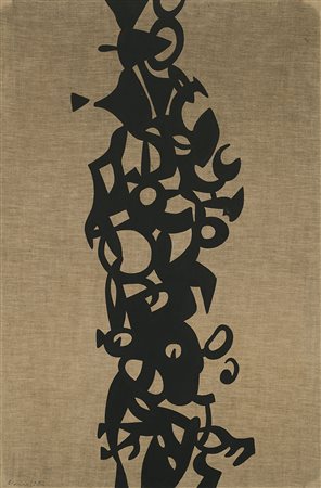 Carla Accardi (Trapani 1924 - Roma 2014)"Capriccio spagnolo 6" 1982acrilico...