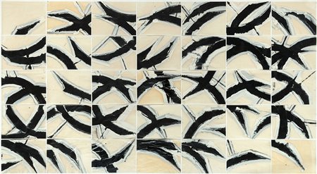 Luciano Bartolini (Fiesole 1948 - Milano 1994)"Berliner Klang" 1983smalto su...