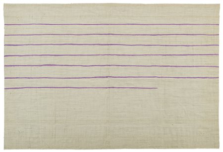 Giorgio Griffa (Torino 1936)"Senza titolo" 1973olio su telacm 68x100Firmato...