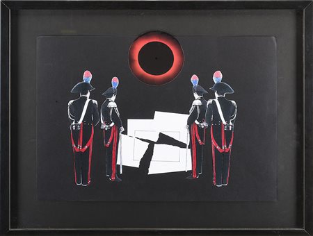 Giulio Paolini (Genova 1940)"Studio per “Senza più titolo” (Omissis)"...