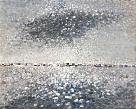 Cesare Peverelli Milano 1922 Venezia 1990 Olio su tela 81x100 Certificato di...