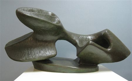 Paolo Camporese Padova 1961 La strega glauca 2008 Terracotta patinata 22x42...