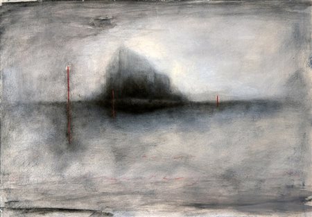 Ernesto Morales Montevideo , Uruguay 1974 Città 2014 Olio su tela 35x50...