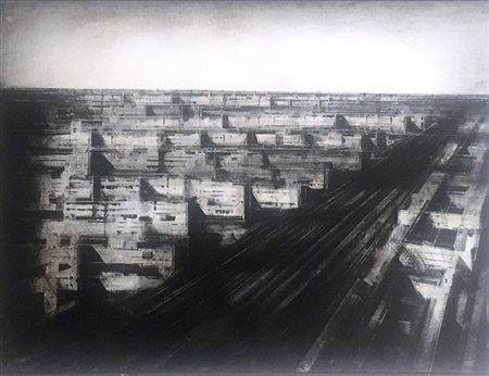 Jonathan Guaitamacchi Londra 1961 Verso il centro 2 2002 Tecnica mista su...