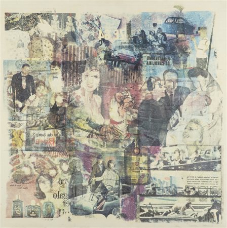 Roberto Malquori (Castelfiorentino (Fi) 1929) Iconosfera, 1964 Transfert su...