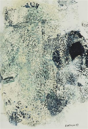 Luciano Bartolini (Fiesole 1948 Fiesole 1994) Senza titolo, 1973 Tecnica...