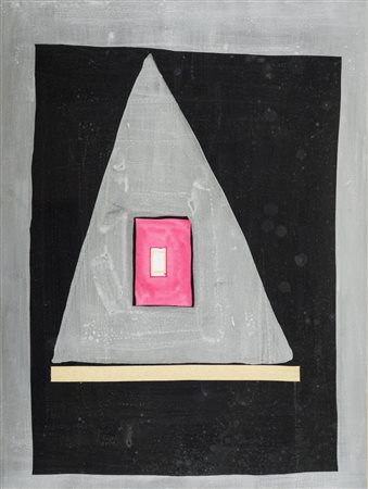 Fortunato Frascà (Roma 1931 2006) Senza titolo, 1963 Tecnica mista su carta,...