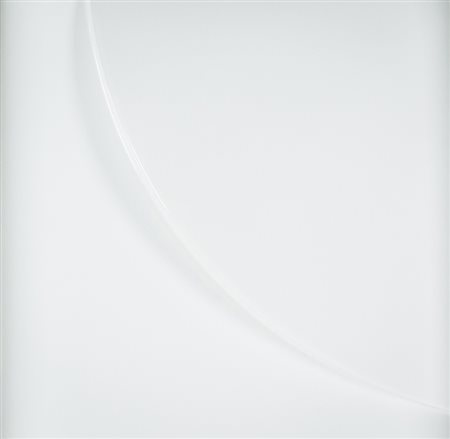 Giuseppe Amadio (Todi (Pg) 1944) Bianco, Ceramica smaltata bianca, cm....