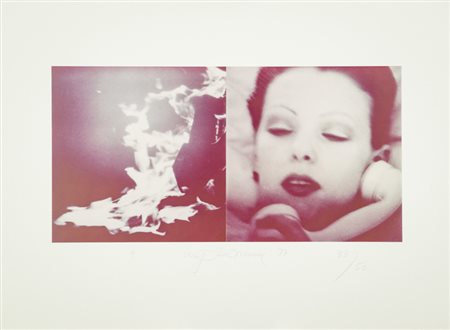 Urs Luthi (Luzern 1947) Senza titolo opera n. 9, 1977 Fotografia di cm....