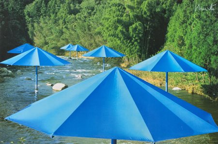 Christo Javacheff (Gabrovo 1935) The umbrellas Yapan - Usa, 1984-1991...