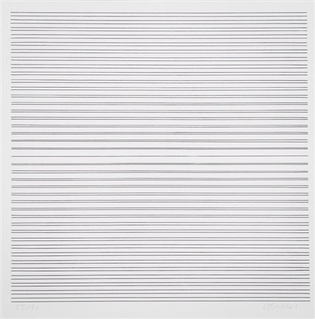 Francois Morellet (Cholet, Francia 1926 2016) Due trame di linee parallele...