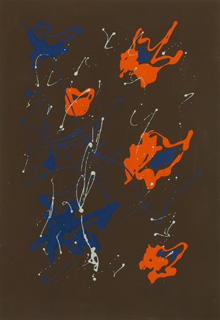 Giulio Turcato (Mantova 1912 Roma 1995) Forme sospese, Olio su tela, cm....