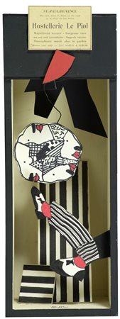 Fabio De Poli (Genova 1947 ) Fred e la Luna, 2012 Tecnica mista e...