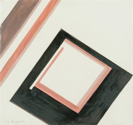 Mauro Reggiani (Nonentola (Mo) 1897 Milano 1980) Senza titolo, 1964 Tempera...