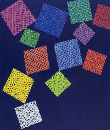 Piero Dorazio (Roma 1927 2005) Coup Dedées - II, 1999 Olio su tela, cm....