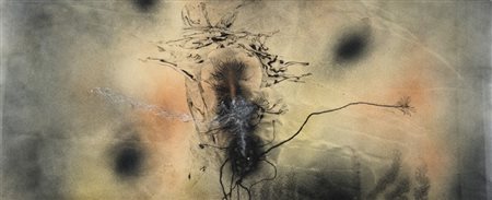 Joe Colombo (Milano 1930 1971) Esplo - Composizione , 1951 China e aerografo...