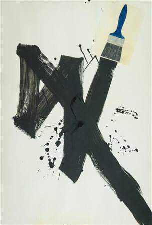 Franco Angeli (Roma 1935 1988) Senza titolo, fine anni '70- inizio anni '80...