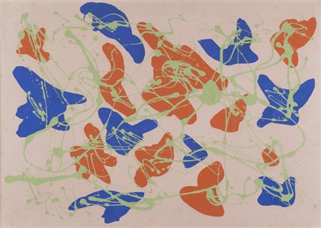 Giulio Turcato (Mantova 1912 Roma 1995) Orme, 1970 c.a. Acrilico su tela, cm....