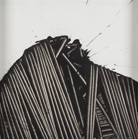 Emilio Scanavino (Genova 1922 Milano 1986) Morfologia, 1970 Acrilico su...